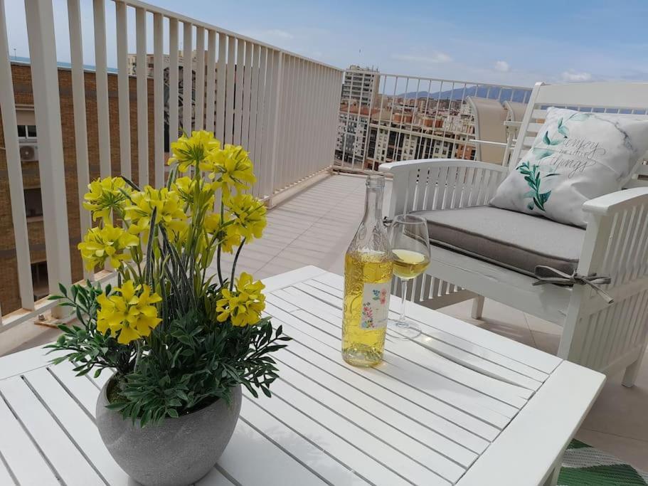 Sea Views Penthouse City Center マラガ エクステリア 写真