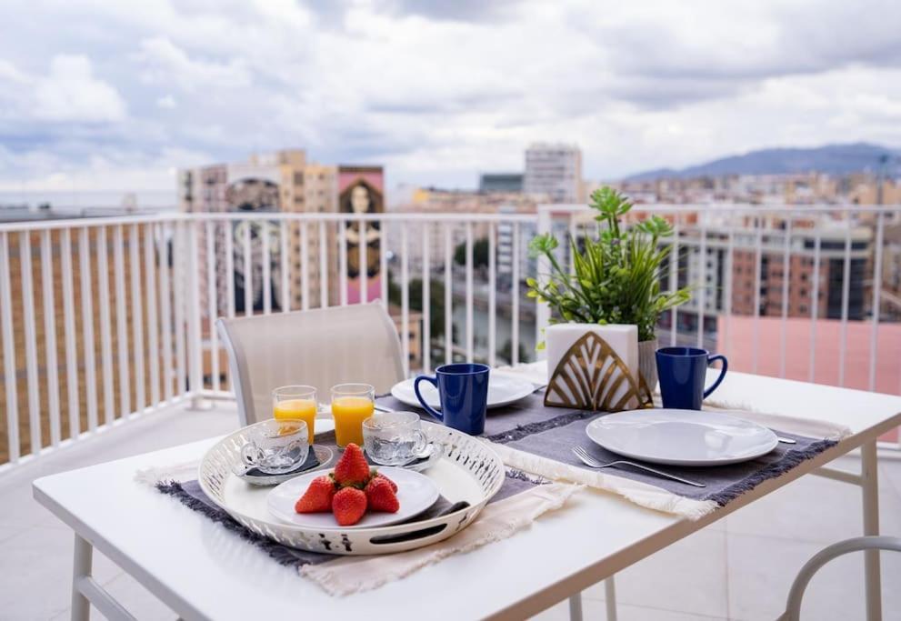 Sea Views Penthouse City Center マラガ エクステリア 写真