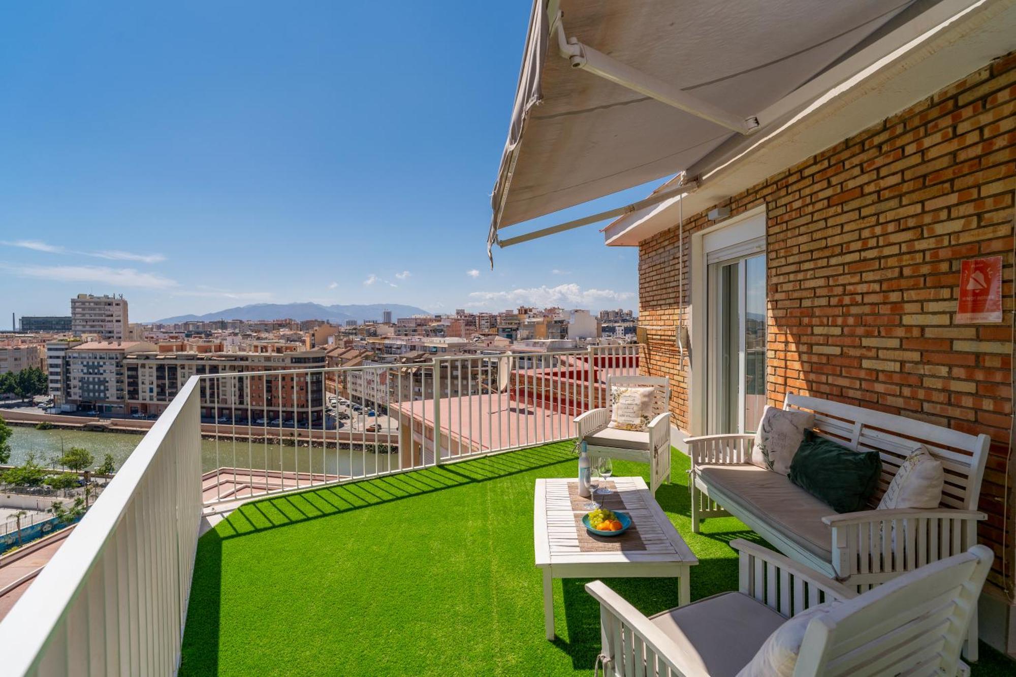 Sea Views Penthouse City Center マラガ エクステリア 写真