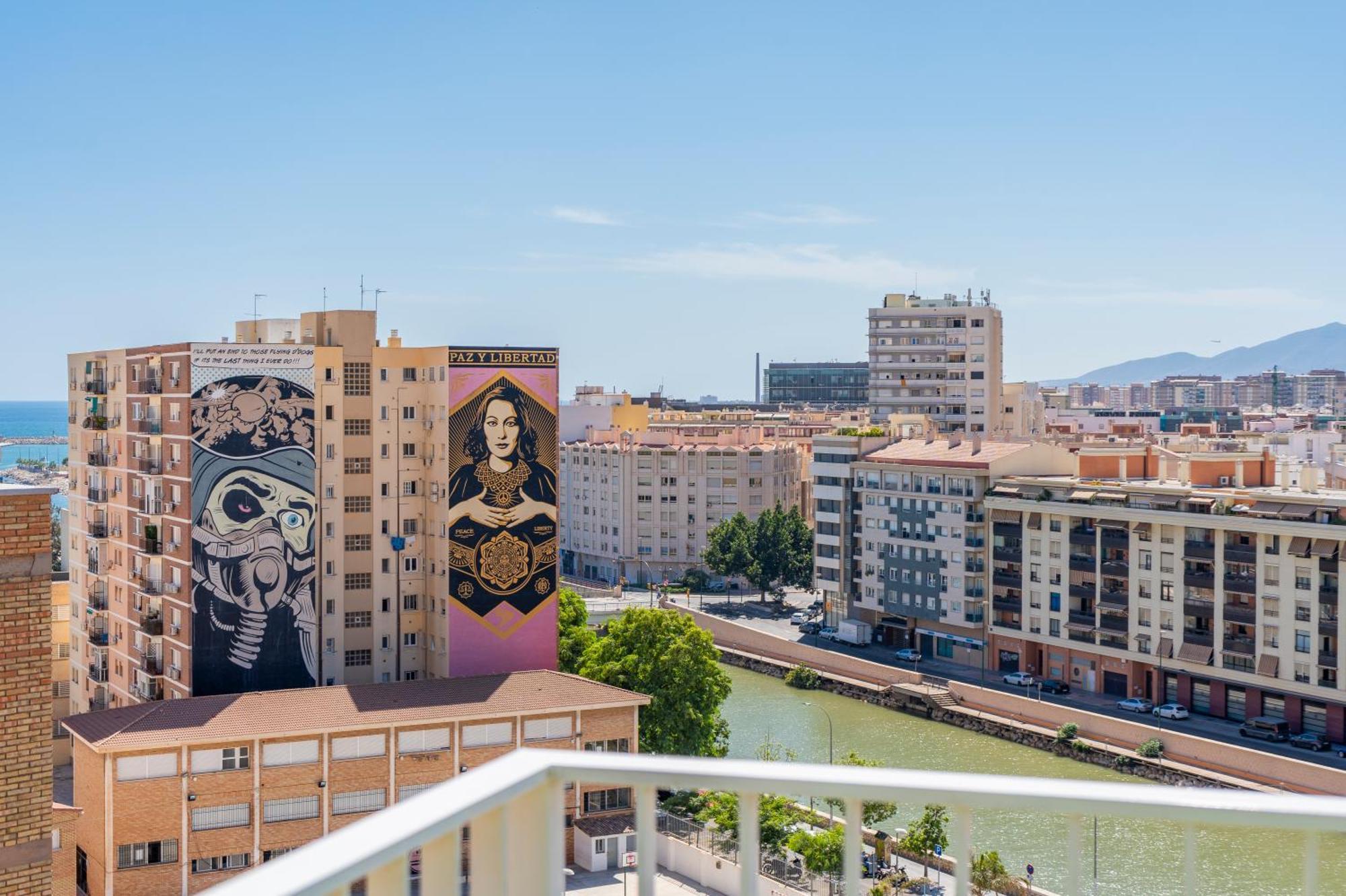 Sea Views Penthouse City Center マラガ エクステリア 写真