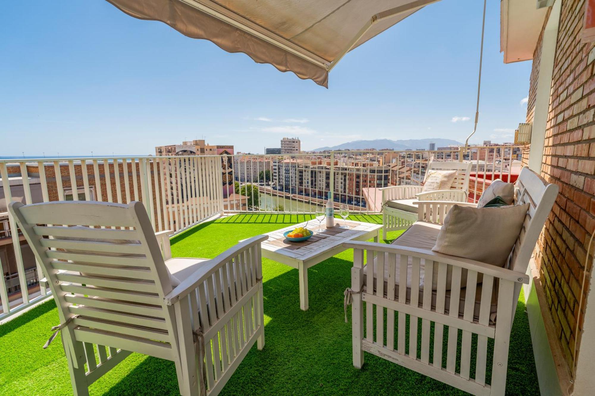 Sea Views Penthouse City Center マラガ エクステリア 写真